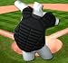 Sports : Baseball Schutzweste Baseballschutzweste Schwarz