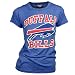 Buffalo Bills Women's Vintage Short Sleeve T-Shirt (True Navy, X-Large)