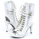 Bumper Camp01 Ankle Boots 6 White