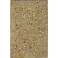Rizzy Rugs VO-1736 5-Foot-by-8-Foot Volare Area Rug, Transitional Mocha