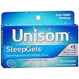 UPC 041167001165 product image for Unisom SleepGels,Nighttime Sleep Aid, Softgels -16 ea Pack of 12 | upcitemdb.com
