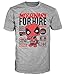 Funko Men's Pop! T-Shirts: Deadpool Hire