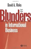 More details of book titled: Blunders in International Business