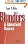 Blunders in International Business