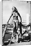 Canvas Prints of Girl In Bikini/ 1947 from Mary Evans