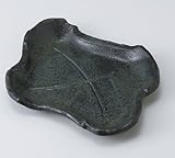 手造り窯変黒取皿　3個組 【美濃焼　和皿】