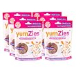 Nootie YumZies Natural Hickory Bacon Flavor Dog Treats, 6-Pack