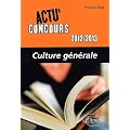 Culture G�n�rale 2012-2013
