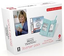 Nintendo DS Lite Turquoise  Console with Brain Training (Nintendo DS)