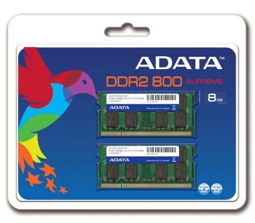 ADATA 8GB 2x4GB Kit DDR2 800MHz soDIMM
