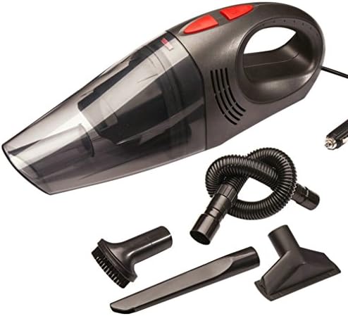 Demoon - Car Vacuum - YD-508 100W 12V Handheld Multifunction Car Dual-use Dry/Wet Vacuum Cleaner High-Power Super Suction Dust Collector (black)