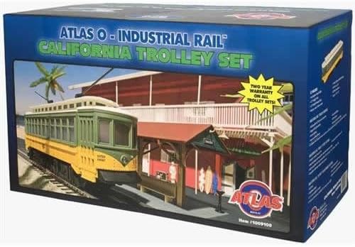 Atlas O Scale Industrial Rail California Trolley Set - 1009100