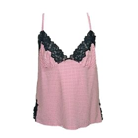 Buy Alfani Coquette Dot Sleep Camisole w Black Lace by Alfani
