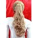 Haarteil - Zopf mit Spange - blond