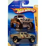 2010 Hot Wheels Brown Camo Sandblaster Gold Rims 027 240 1:64 Scale