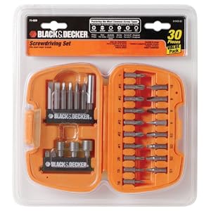 Black and Decker 71-939 Drilling and Screwdriving Set, 24-Piece by Black & Decker