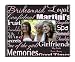 PERSONALIZED Gift BRIDESMAID Wedding PICTURE Photo/Photograph FRAME Black White