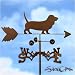 BASSET HOUND Dog Weathervane