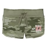 Girls' Mossimo Camouflage Knit Shorts