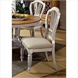 Wilshire Antique White Side Chair [Set of 2]