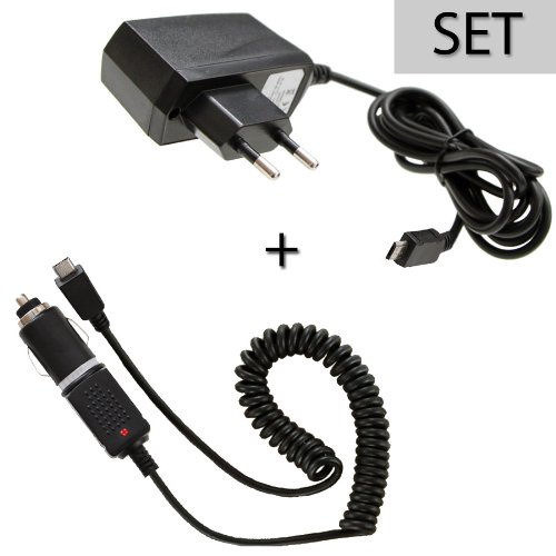2in1 SET: Netzteil / Reiseladekabel