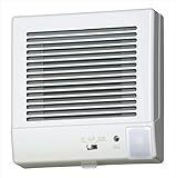 バクマ工業 パイプ用ファン 強制排気用 人感センサー+電気式シャッター付 (電源プラグ) KPT-08JS