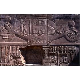 photographie Reliefs in the Temple of Seti I (father of King Ramses II). Within the chamber name...
