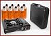 Gaskocher + 8 Gaskartuschen Msf-1a + Transportkoffer