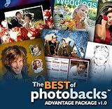 Best of Photobacks Advantage Package v1.0 - Digital Backdrops, Photoshop Templates, Actions, Video Tutorials and more!
