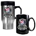 Detroit Red Wings NHL 2008 Stanley Cup Champs Stainless Steel Travel Mug & Black Ceramic Mug Set