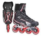 Mission Commander Black Inline Hockey Skates [SENIOR]