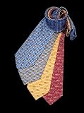 Silk Tie Jaguar in Blue