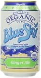 Blue Sky Organic Ginger Ale, 12 Ounce Cans (Pack of 24)