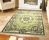 Very Large Traditional Classic Beige Rug Carpet 240 x 330 cm (8' x 11') Empire Rugs