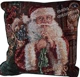 Santa Claus Christmas Toss Pillow