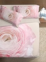 Ipersan Juego De Funda Nórdica Fine Art Disegno Peonia (Beige/Rosa)