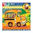 Great American Puzzle Factory Happy School Bus 24 Piece Interactive Puzzle