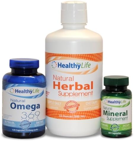 Healthy for Life Natural Herbal Cleanser - 32 oz. - Compare to Essiac (tm) herbal formula - with Cats Claw