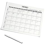 Ableware 718110000 Write On/Wipe Off Generic Calendar