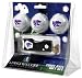 Kansas State Wildcats 3 Golf Ball Gift Pack w/ Spring Action Tool - NCAA College Athletics