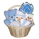 Pride and Joy New Baby Gift Basket for Boys