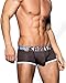 Croota Men's Check Pattern Low Rise Boxer Briefs, NA01M