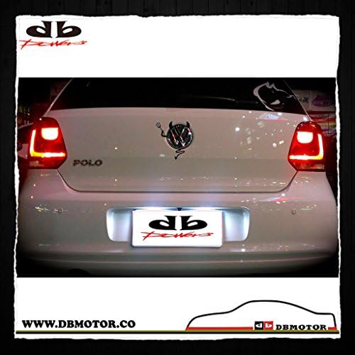 DBMOTOR - Volkswagen Phaeton / Golf GTI / CC LED License Lamp (Weatherproof)