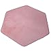 WESTLINK Hexagon Rug Pad Mat â€‹for Kids Playhouse Play Tent Soft Coral Pink