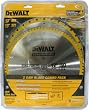 DeWalt DW3128P5 Series 20 12-Inch 80 Tooth & 12-inch 32T ATB Thin Kerf Crosscutting Miter Saw Blade with 1-Inch Arbor, 2 Pack