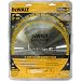 DeWalt DW3128P5 Series 20 12-Inch 80 Tooth & 12-inch 32T ATB Thin Kerf Crosscutting Miter Saw Blade with 1-Inch Arbor, 2 Pack