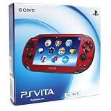 Cosmic Red Sony PlayStation PS Vita Portable Handheld Game System Console [REGION FREE 3G/Wi-Fi MODEL]