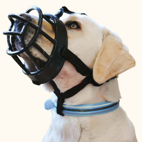Baskerville Ultra Dog Muzzle Flexible Comfortable Basket Muzzle