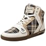 Original Penguin Men's Moby Hi Fashion Court Shoe,Off White/Navy,9 M US