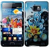 For At&t Samsung Galaxy S 2 Ii I9100 Accessory - Yellow Lily Design Hard Ca ....